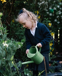 Playing in Garden
