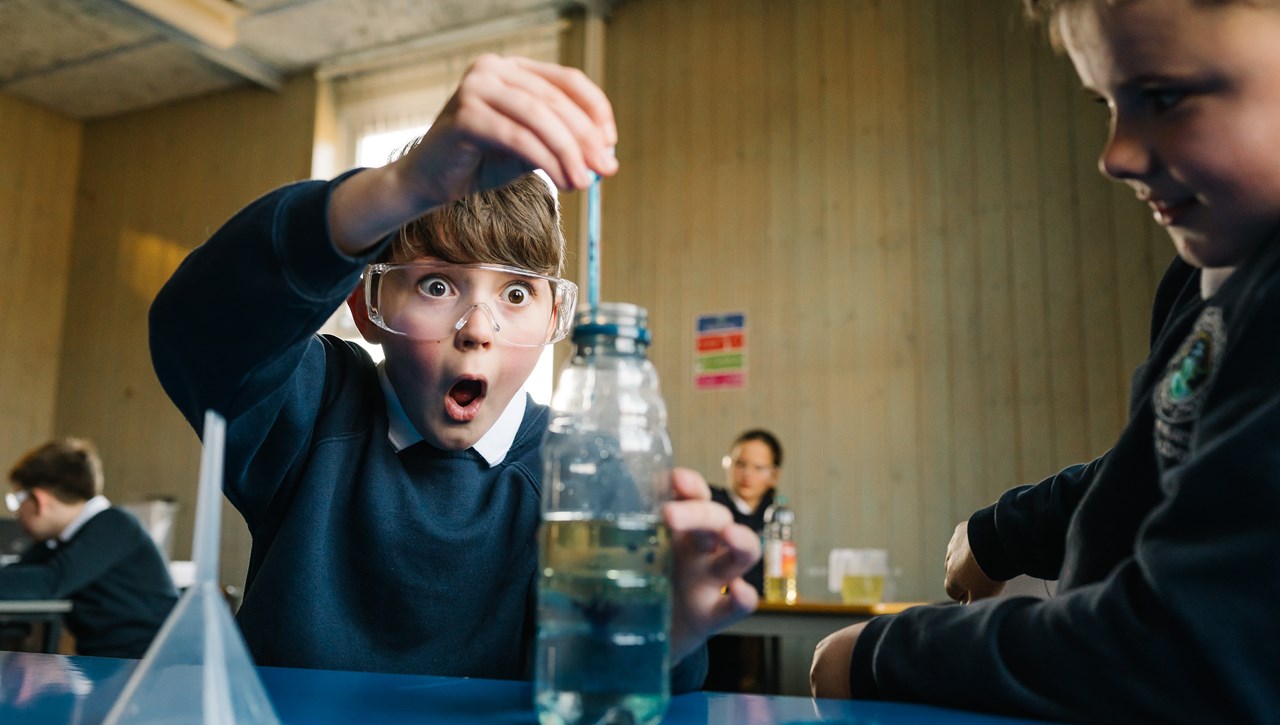 Middleton-in-Teesdale science experiment